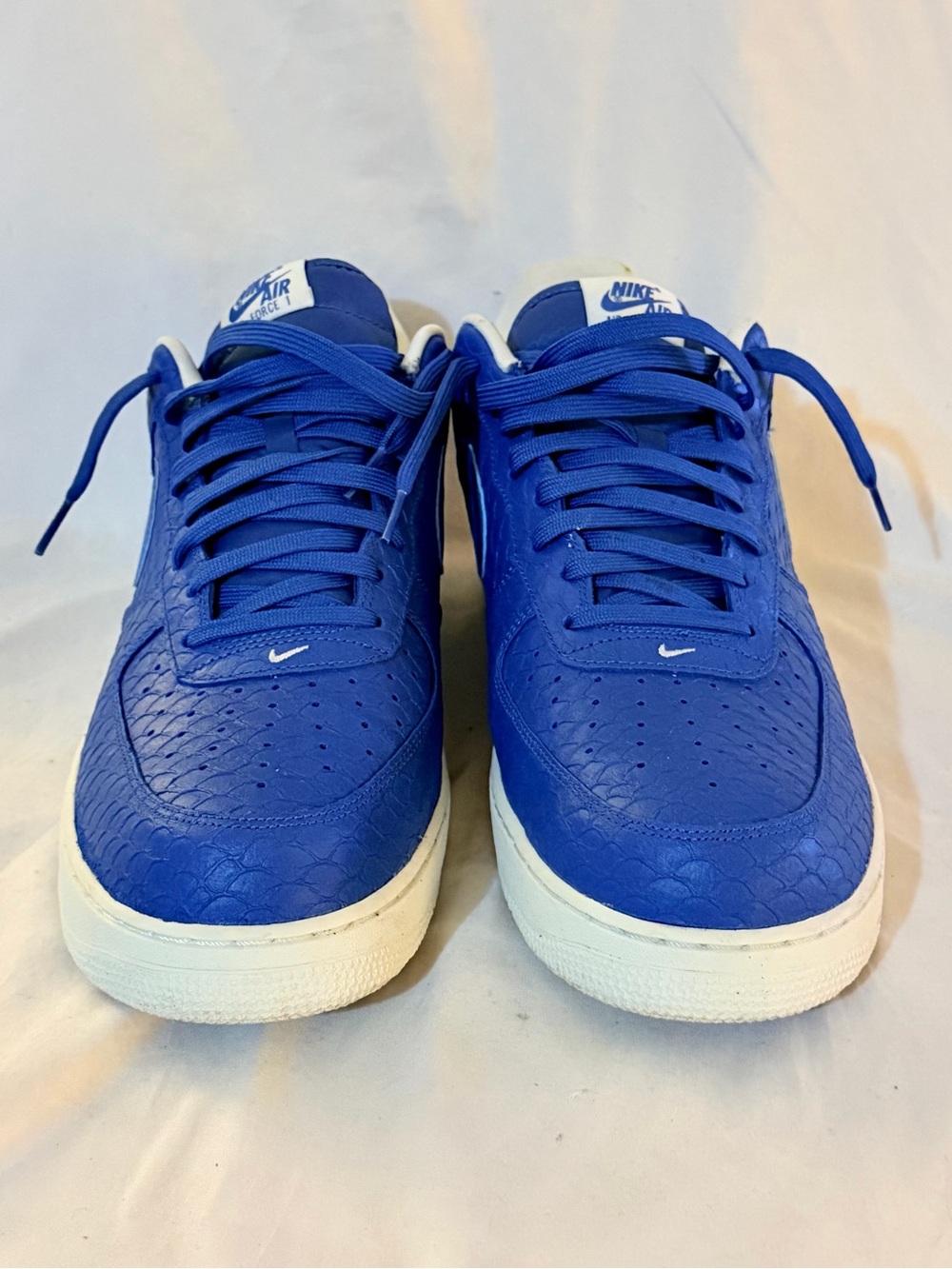 Rare Nike Air Force 1 ‘07 LV8 “Star Blue” Men’s Sneakers Size 14 - Picture 2 of 7